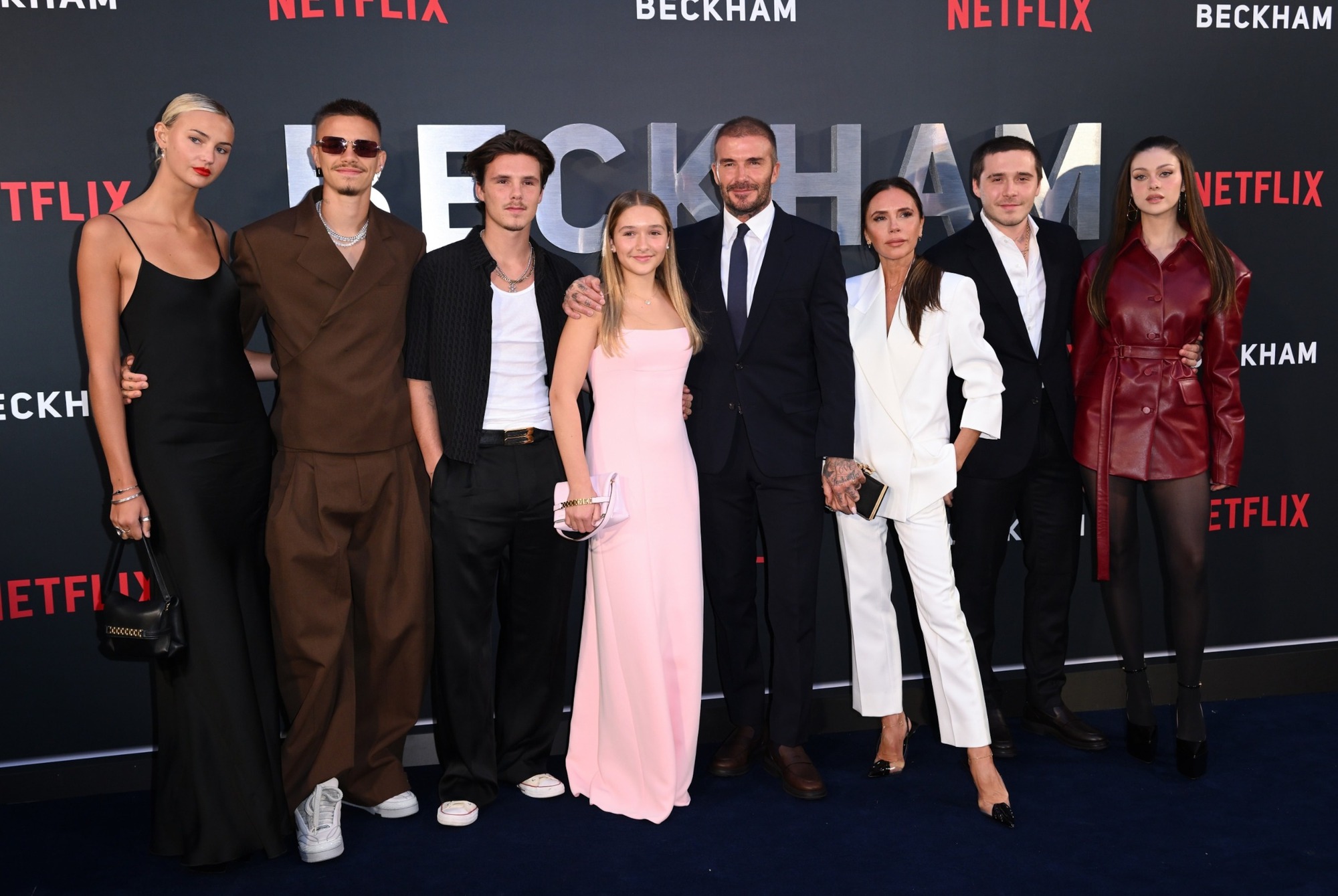 Gia đình Beckham hạnh phúc