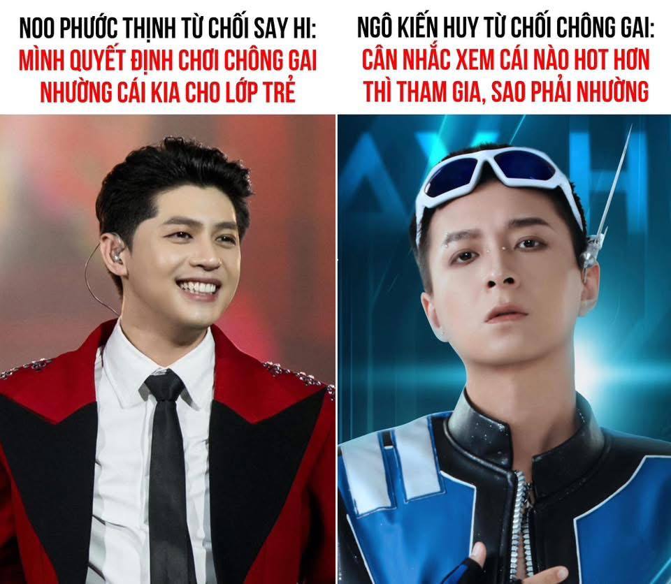 Noo Phước Thịnh và Ngô Kiến Huy bị réo gọi vì phát ngôn trái chiều