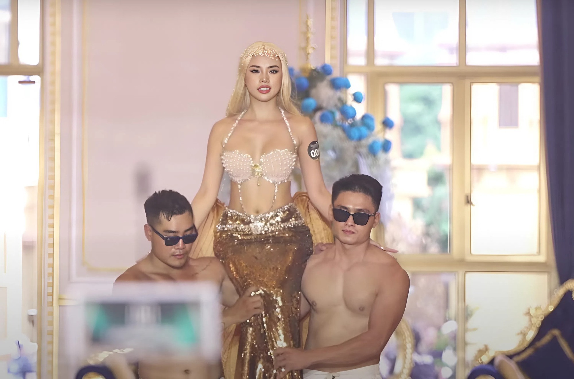 Thí sinh trình diễn tại sơ khảo Miss Grand Vietnam 2025