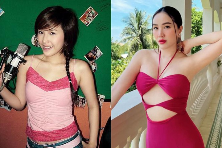 Bảo Thy bên gia đình
