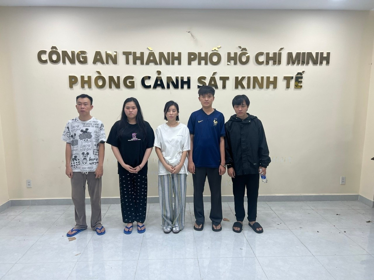 Ngọc Anh cùng các đồng phạm trong vụ án