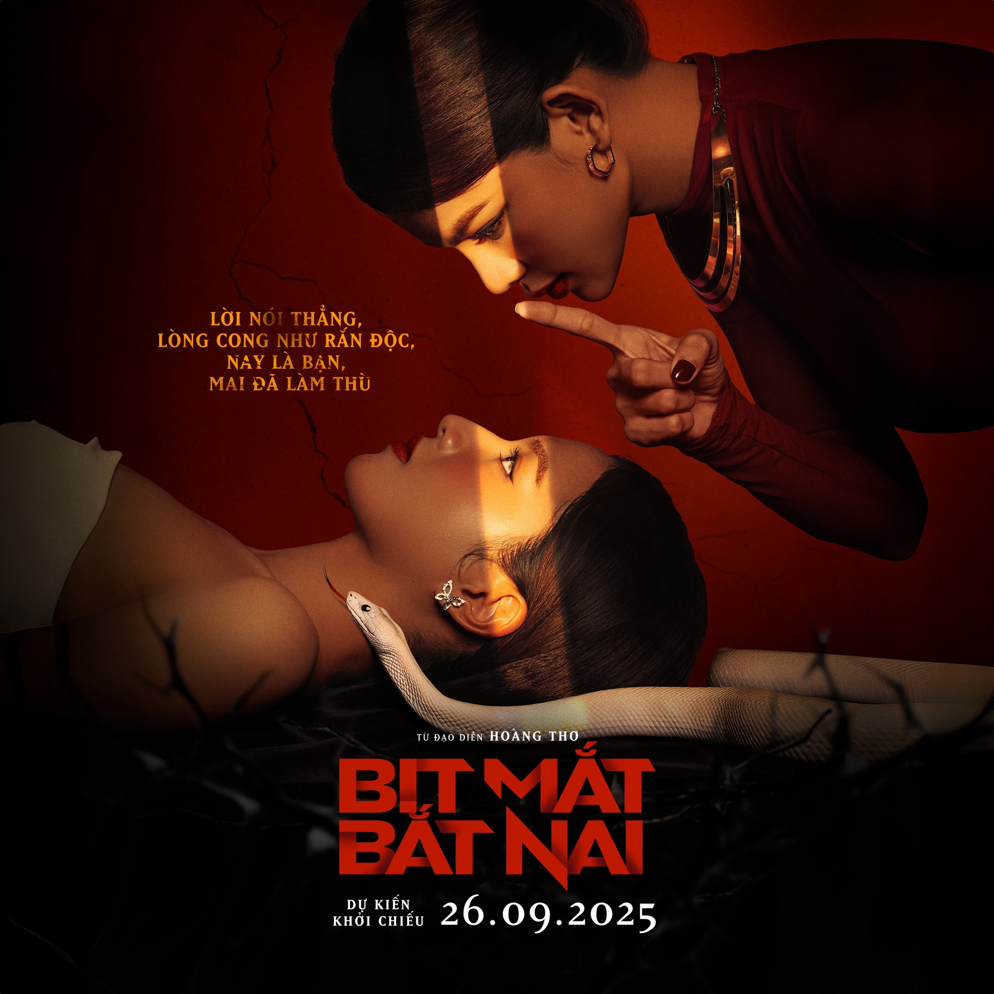 Poster chính thức phim Bịt Mắt Bắt Nai với Lương Gia Huy