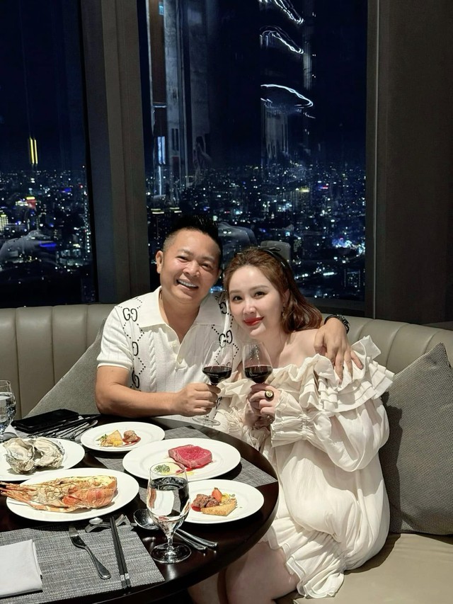 Bảo Thy được chồng chiều chuộng