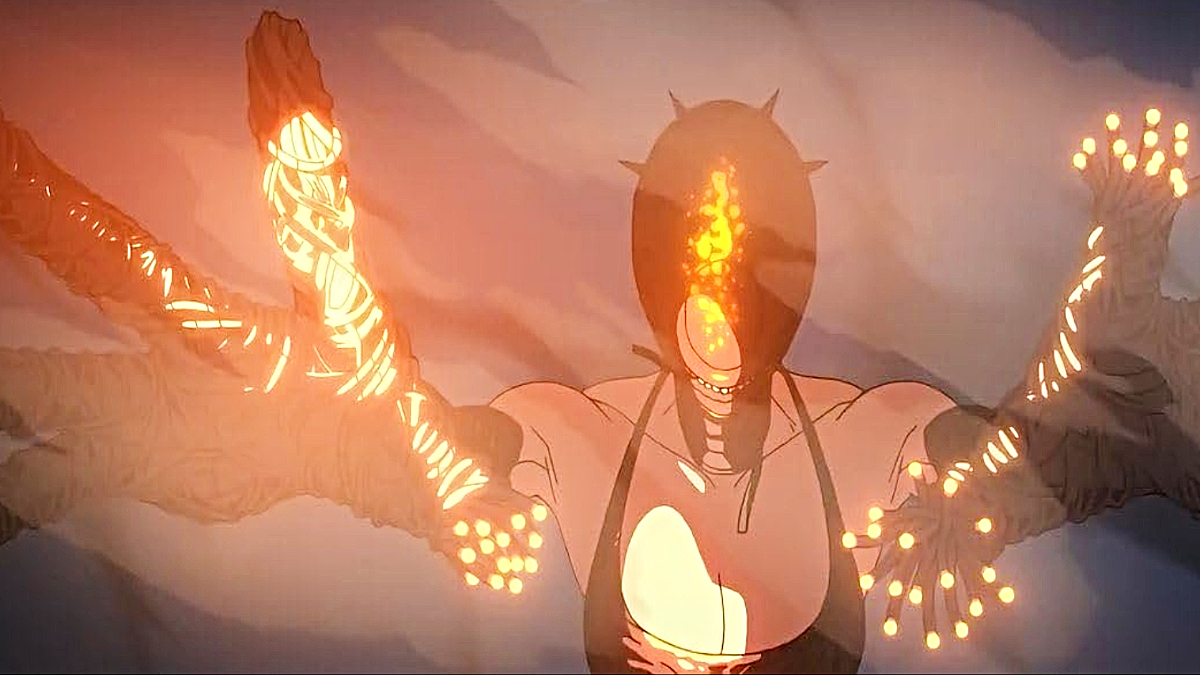 Cảnh hành động máu me trong Chainsaw Man Reze Arc