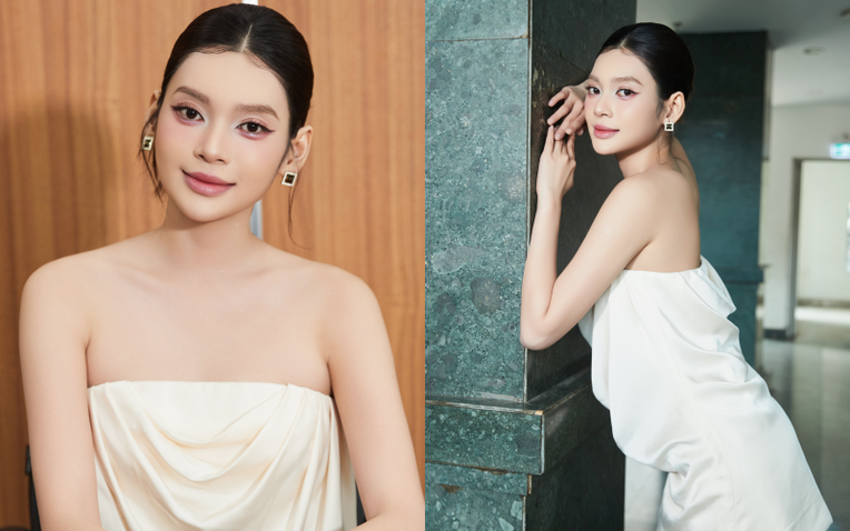 Nguyễn Hoài Phương Anh với vẻ đẹp tươi sáng và phong thái tự tin