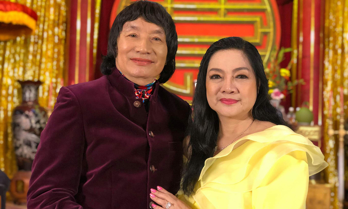 Minh Vương cùng vợ