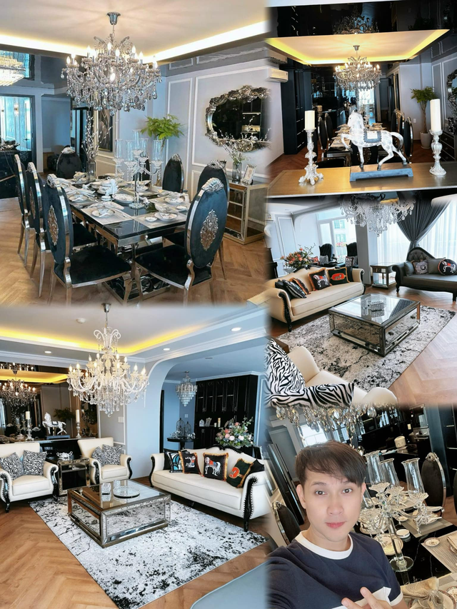 Penthouse cao cấp của nam ca sĩ tại Sài Gòn