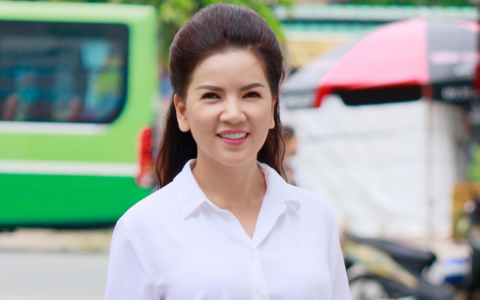 Nụ cười rạng rỡ của Ngọc Trinh trong vai Vy