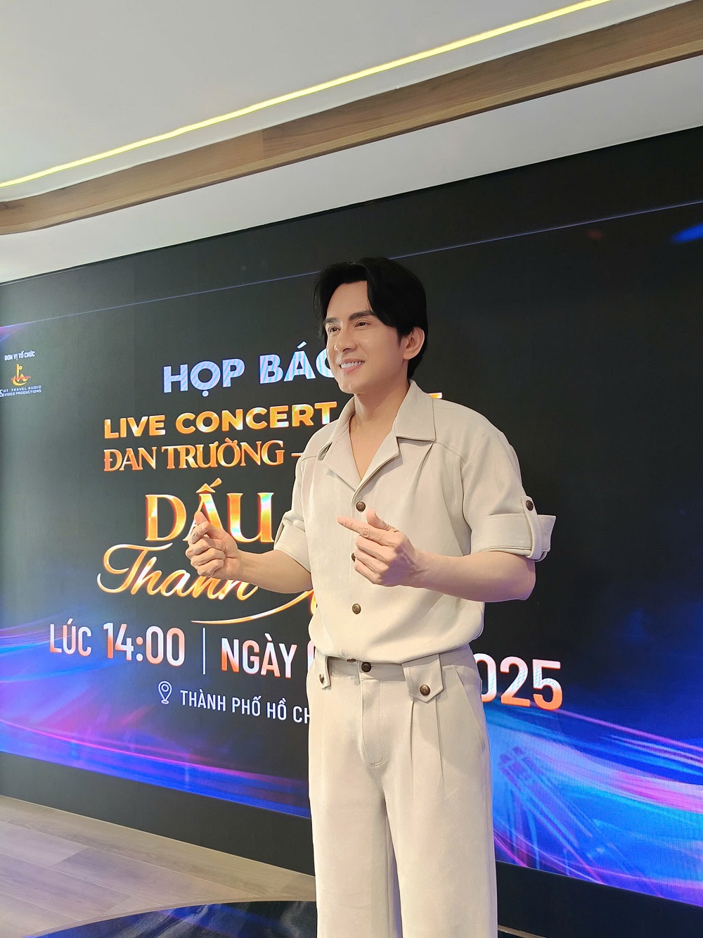 Đan Trường chia sẻ tại họp báo