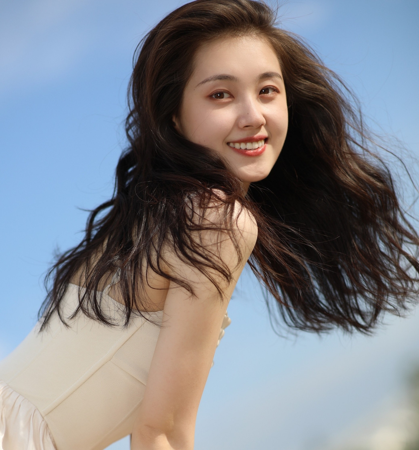 Quách Vũ Hân cùng bạn diễn Lưu Tiêu Húc