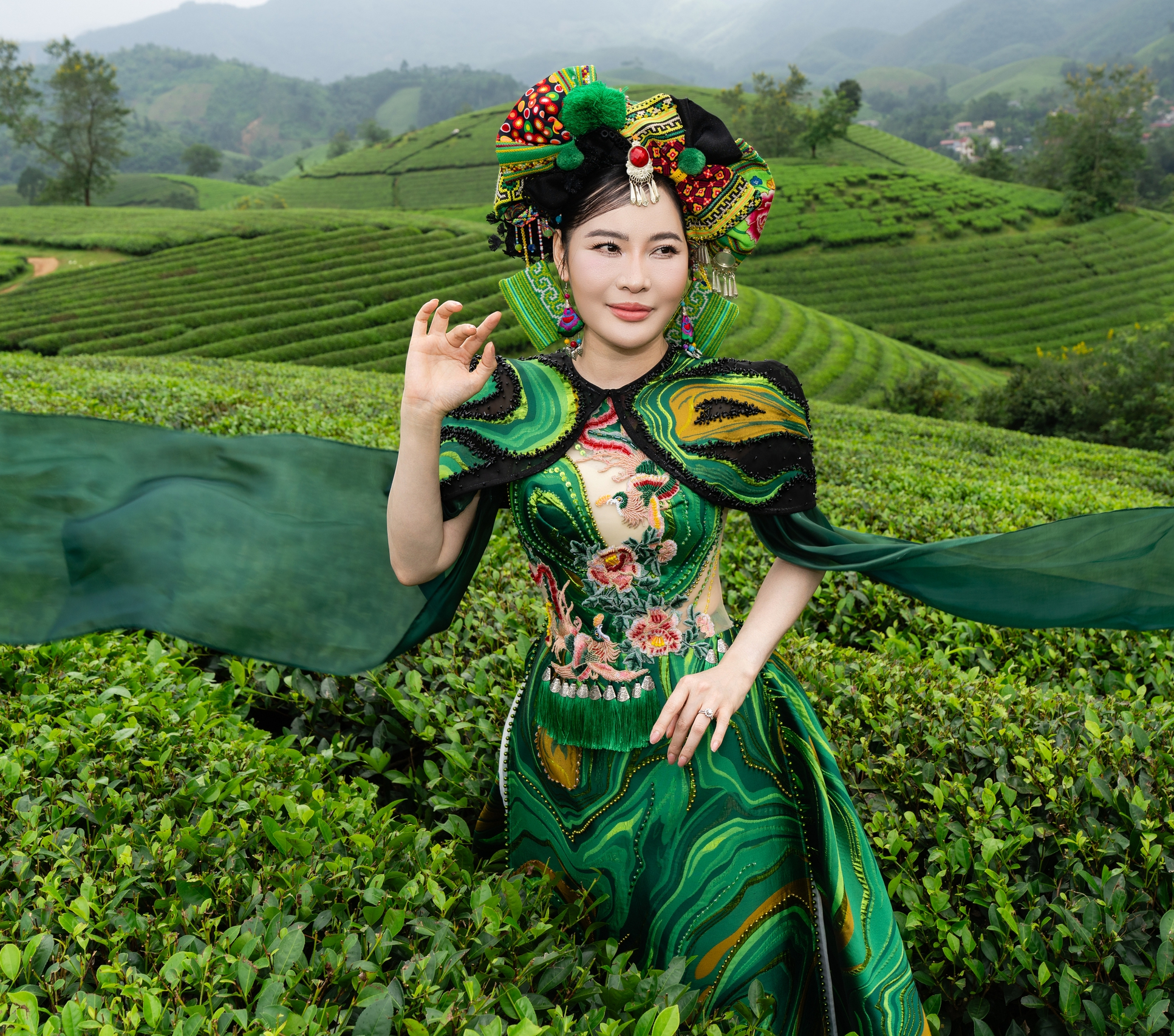 Phương Thảo suốt quá trình làm việc