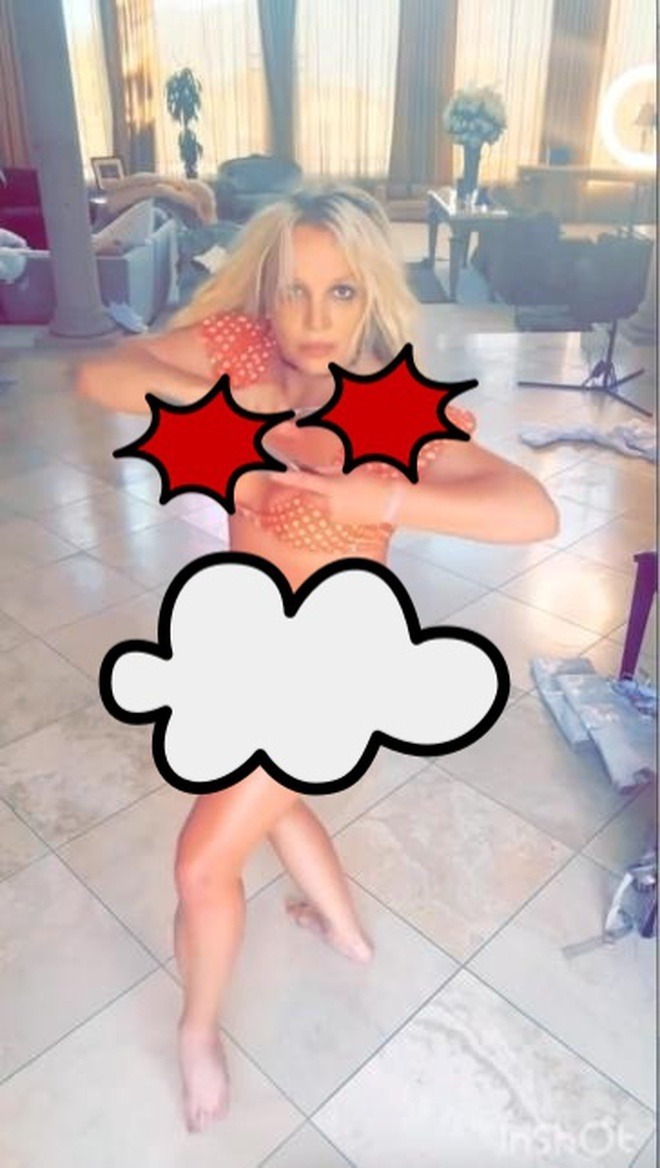 Britney đăng clip nhảy múa kỳ quái trên mạng xã hội