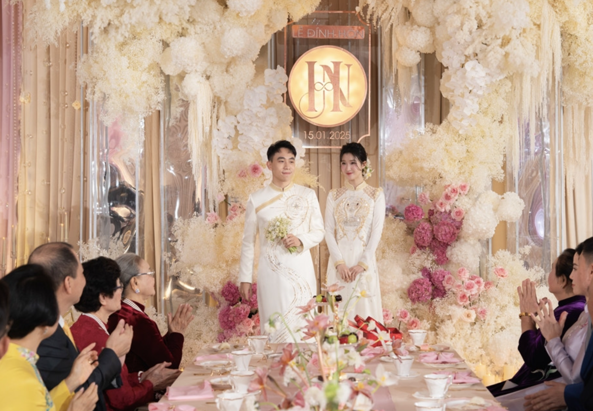 Lễ ăn hỏi của Á hậu Phương Nhi