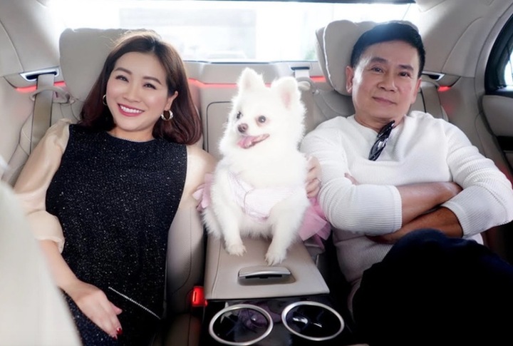 Kiều Linh và chồng cũ - nghệ sĩ Mai Sơn. Kiều Linh và chồng cũ - nghệ sĩ Mai Sơn.