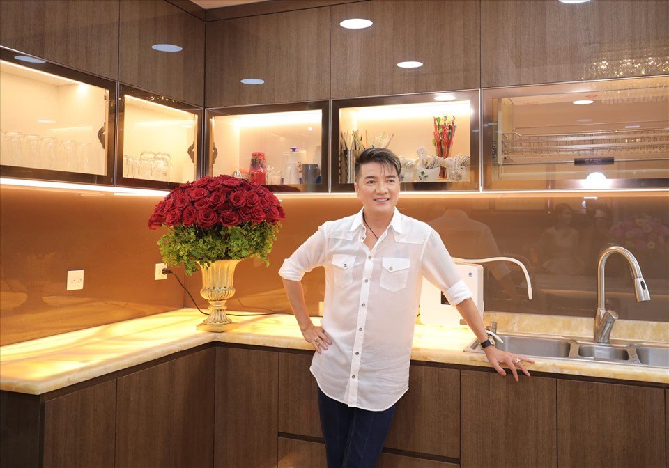 Nội thất bếp bằng gỗ