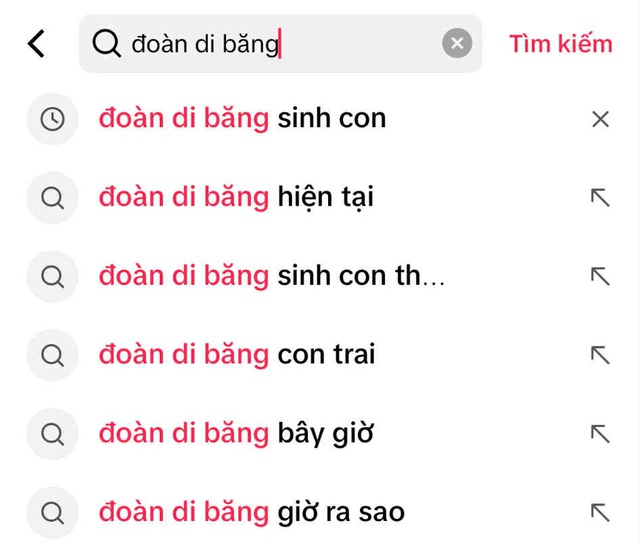 Từ khóa liên quan đến Đoàn Di Băng trên MXH