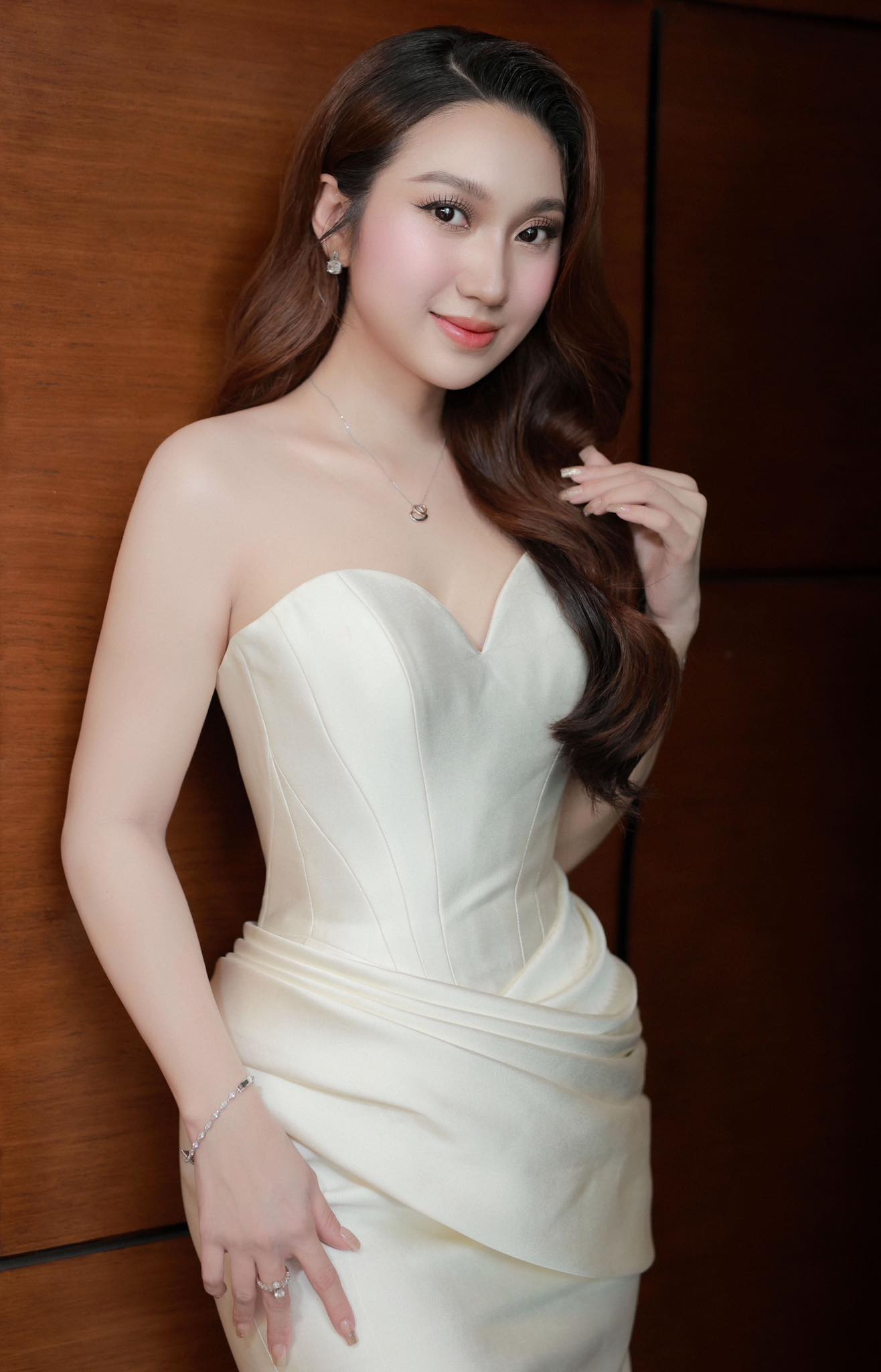 Cao Mỹ Kim trong thời gian chuẩn bị cưới