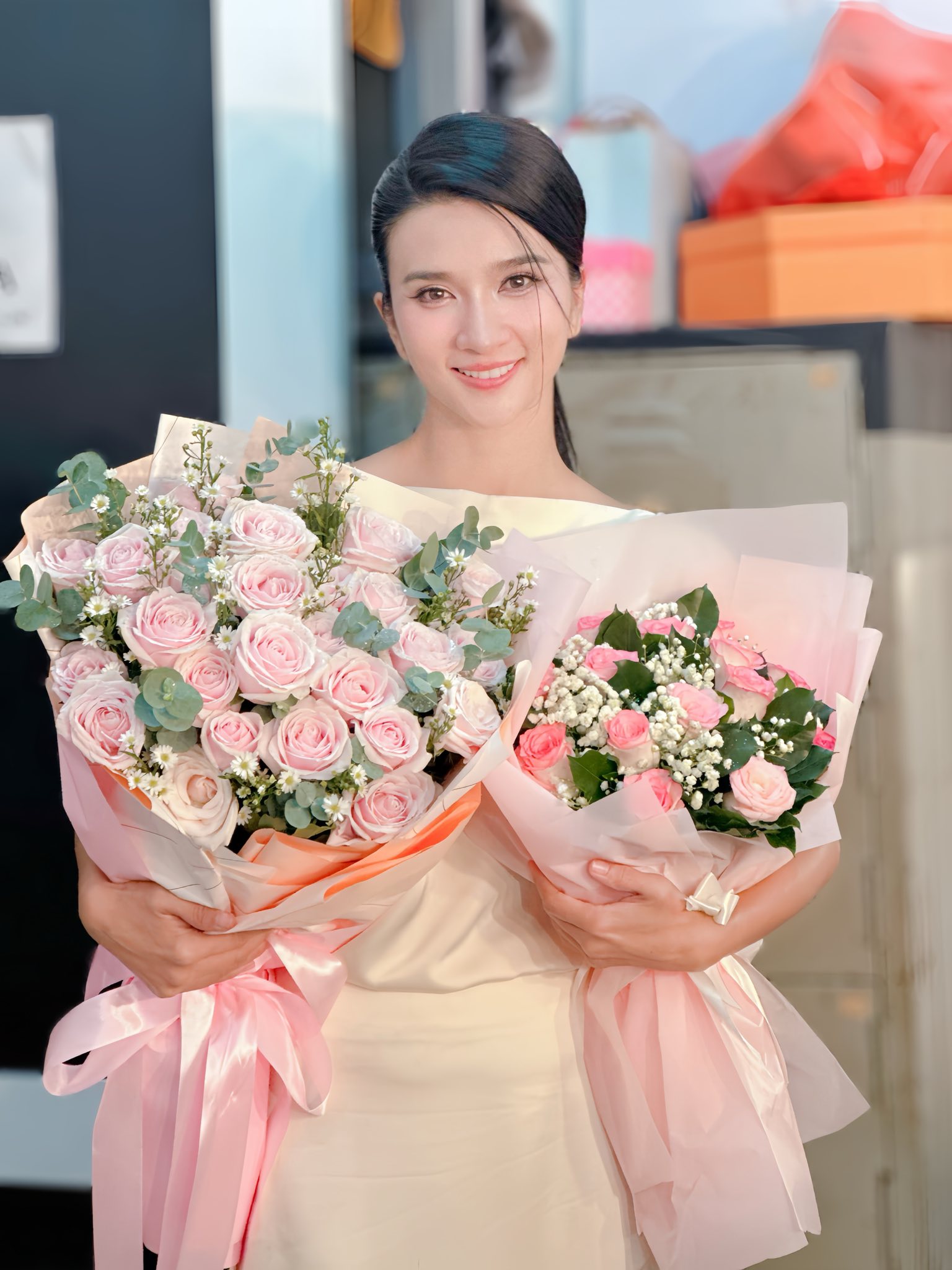 Nữ diễn viên hiện hài lòng với cuộc sống độc thân, tập trung phát triển sự nghiệp và chăm sóc con gái