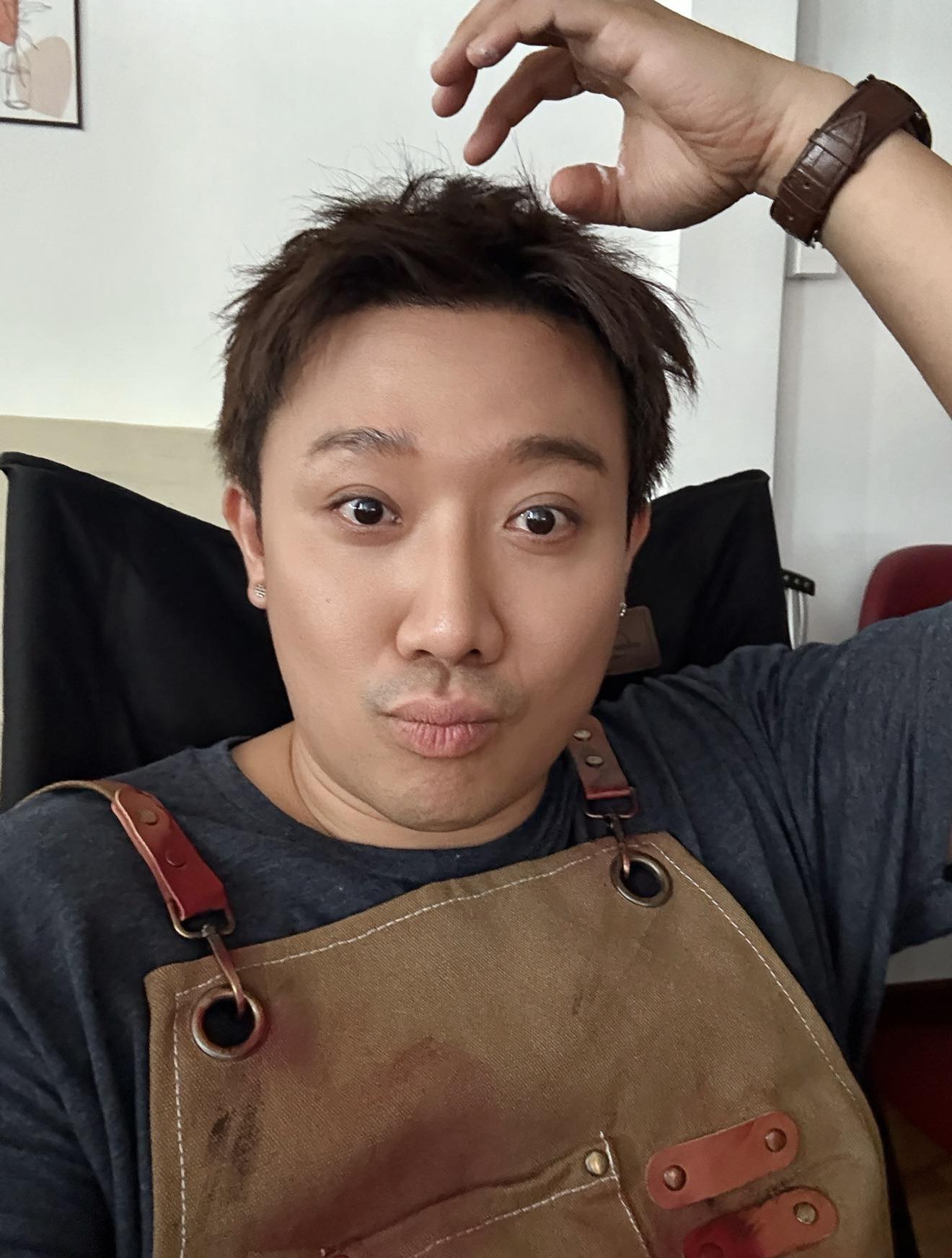 Trấn Thành tập luyện để giảm cân