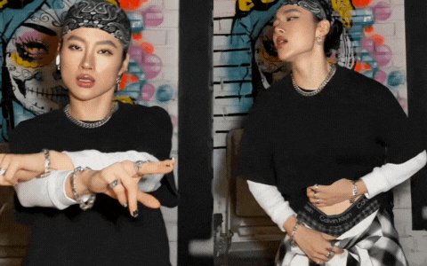 Từ biểu cảm đến cố tình vén áo nhún nhảy của nữ diễn viên khiến nhiều netizen nhăn mặt khi xem