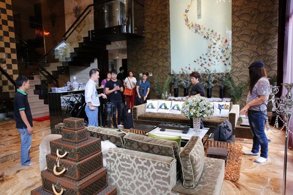 Nội thất sang trọng bên trong biệt thự