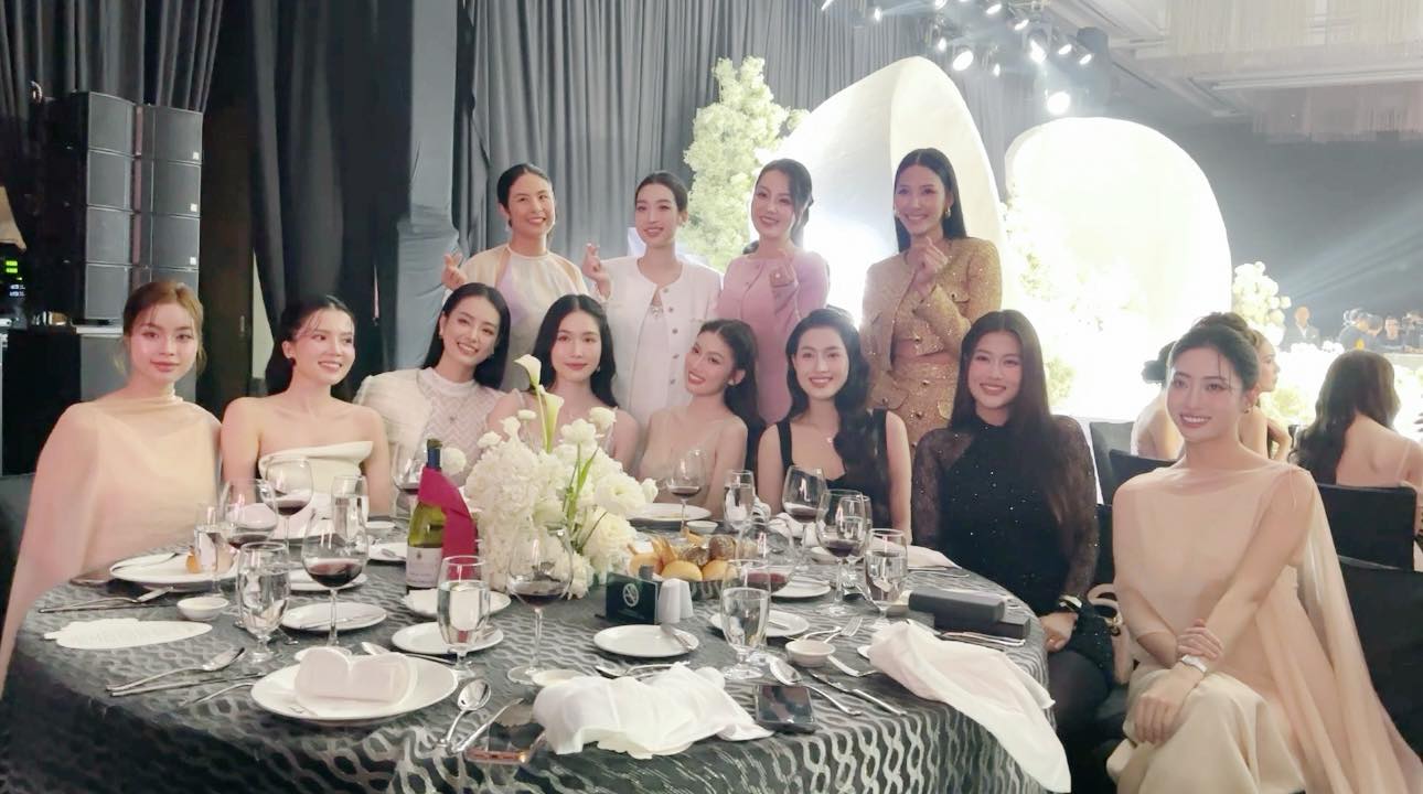 Dàn mỹ nhân Vbiz tại đám cưới Đỗ Hà