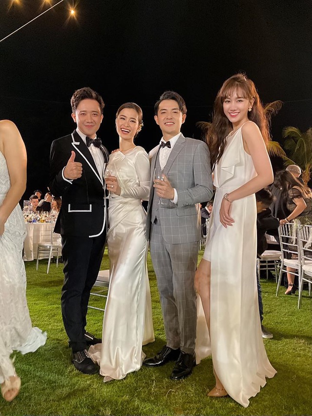 Vợ chồng Trấn Thành - Hari Won từng góp mặt trong đám cưới của vợ chồng Đông Nhi tại Phú Quốc