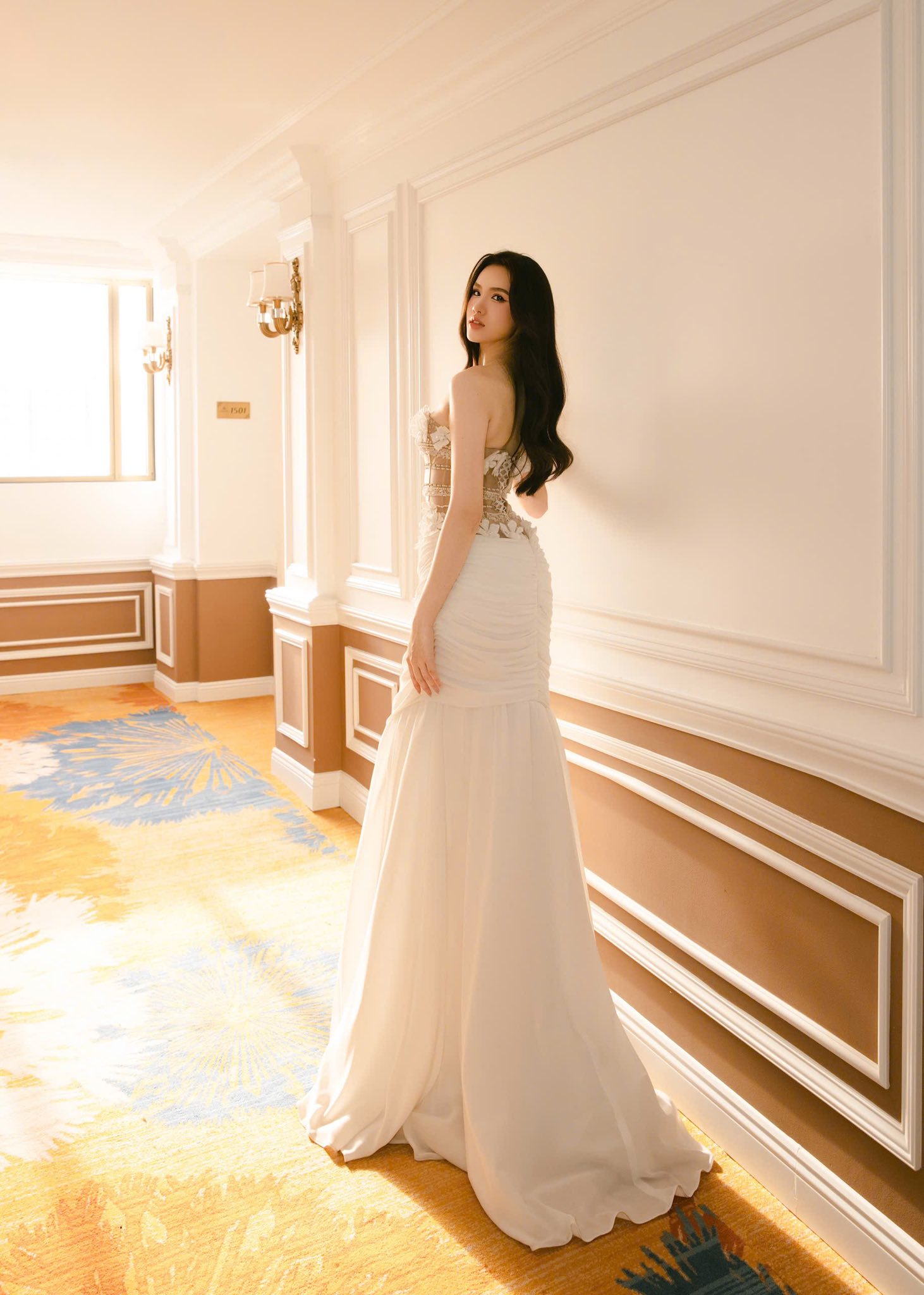 Chân dung Trịnh Mỹ Anh với vẻ đẹp nhẹ nhàng