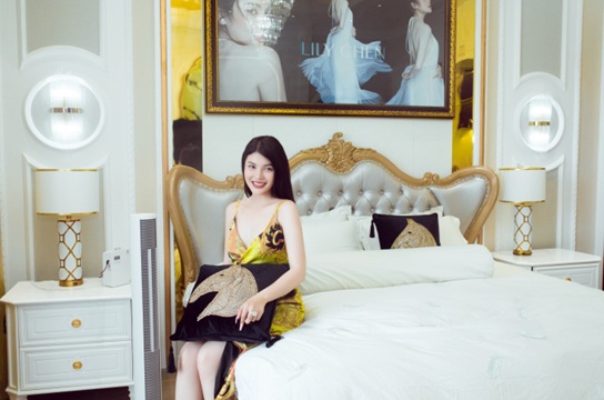 Ngoại thất biệt thự của Lily Chen