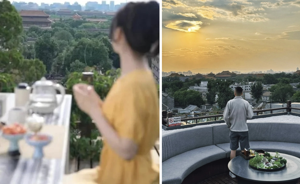 Mái ngói vàng của điện Thái Hòa