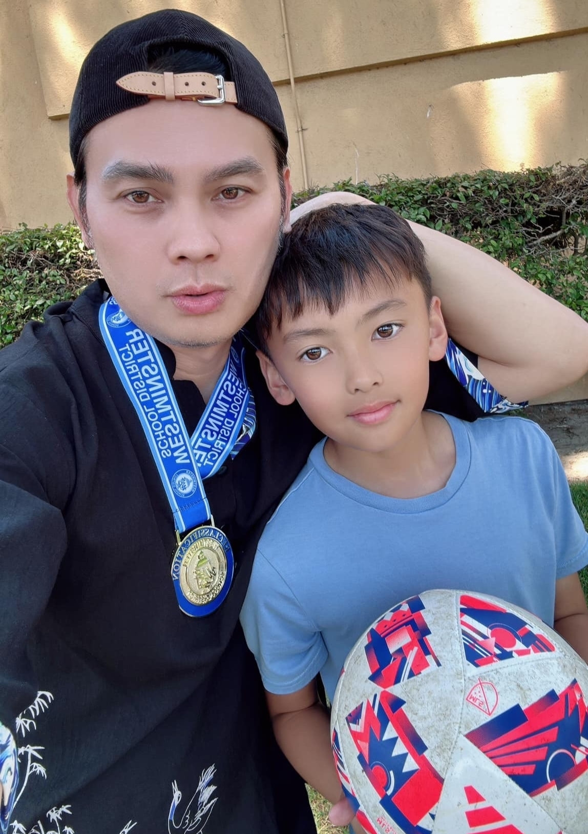 Con trai của NSƯT Kim Tiểu Long với vợ hiện tại