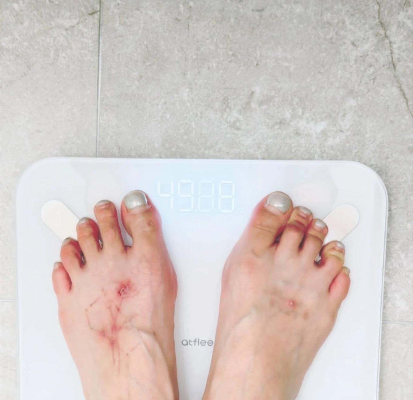 Hình ảnh giảm cân cấp tốc từng được HyunA chia sẻ trên trang cá nhân