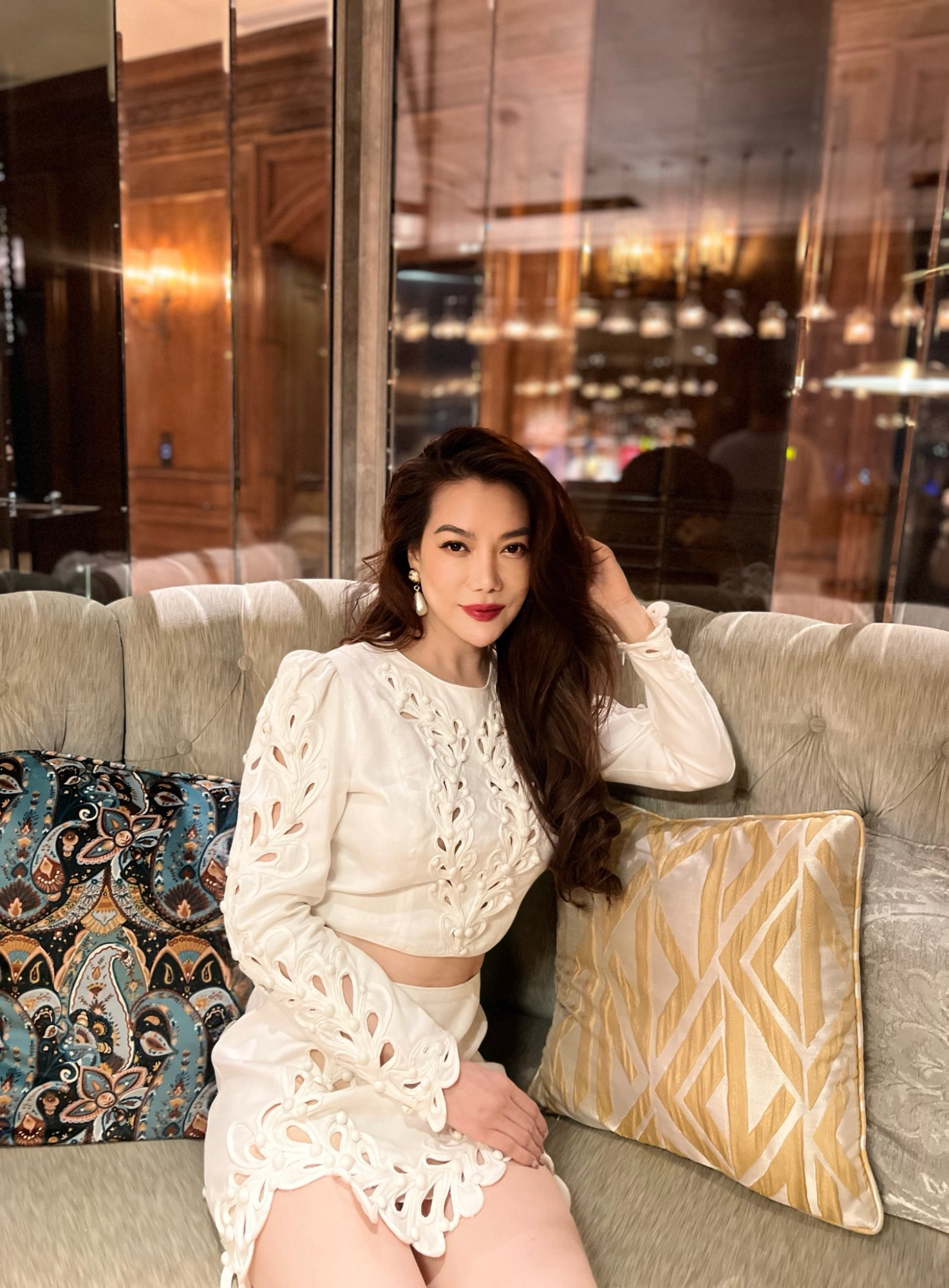 Hình ảnh cá nhân gần nhất được Trương Ngọc Anh đăng tải trên trang cá nhân