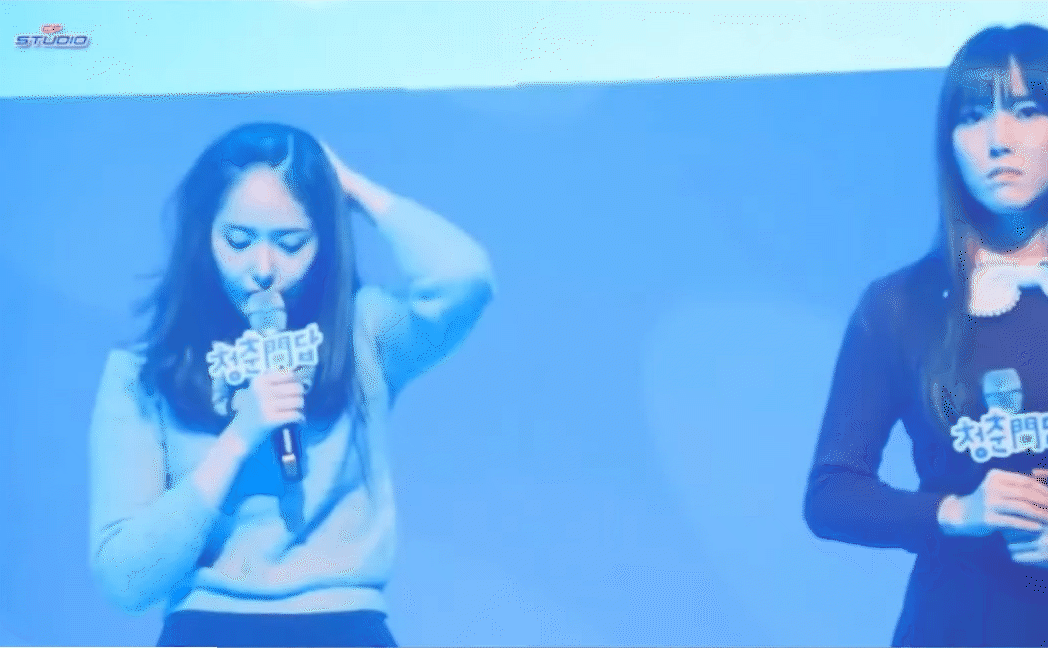 SinB dù cố gắng nhưng vẫn ngã quỵ ngay trên sân khấu