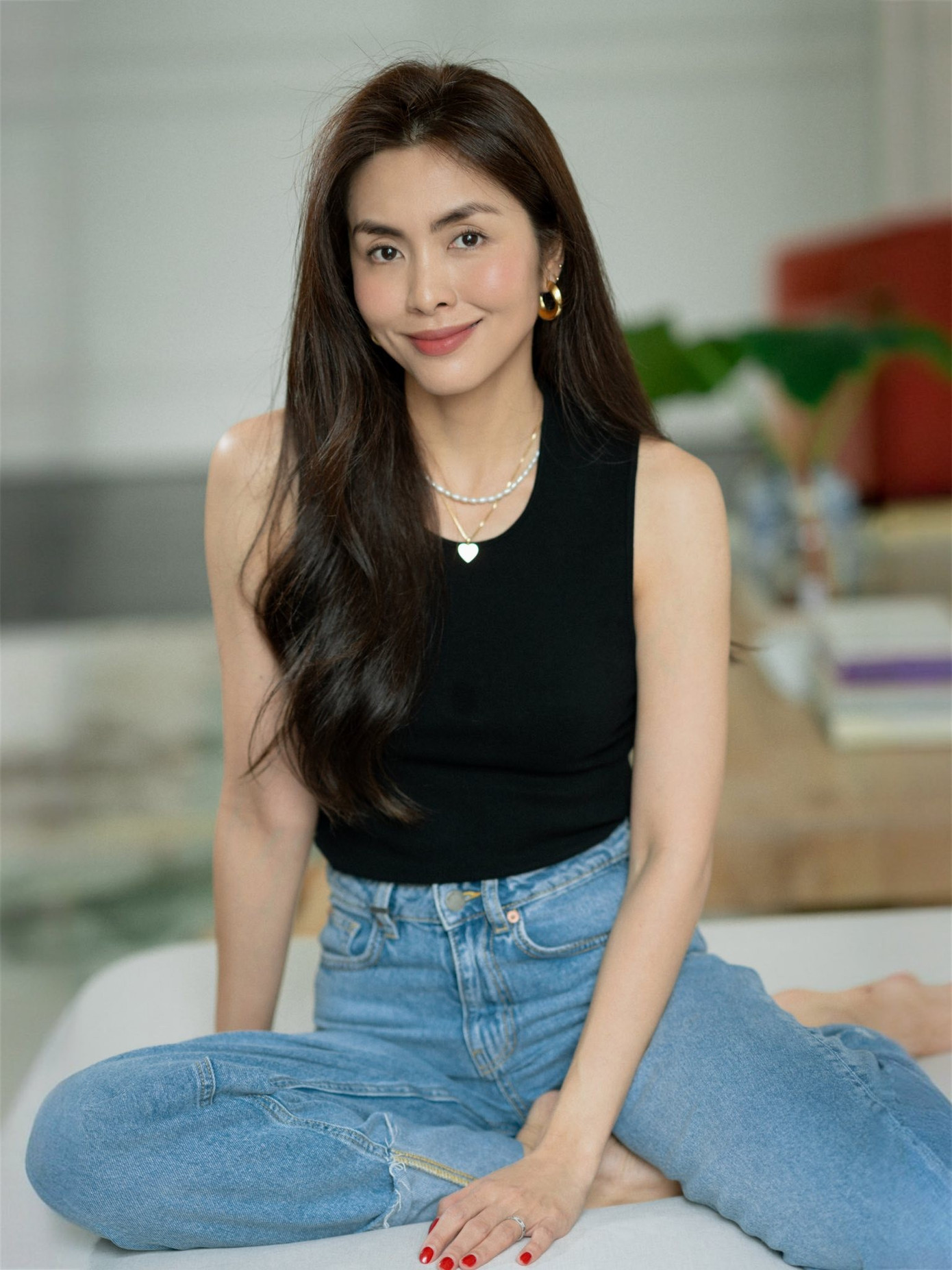 Vóc dáng Tăng Thanh Hà ở tuổi 39. Vóc dáng thanh mảnh của Tăng Thanh Hà