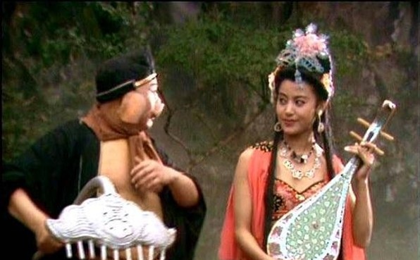 Trư Bát Giới với hình ảnh lười nhác, ham ăn Trư Bát Giới sau khi bị đày xuống hạ giới