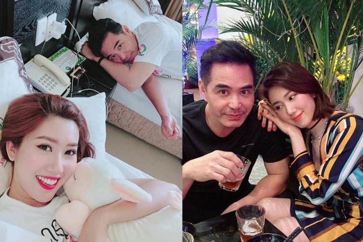 - Ảnh 4. Thúy Ngân và Trung Dũng vướng tin đồn phim giả tình thật.