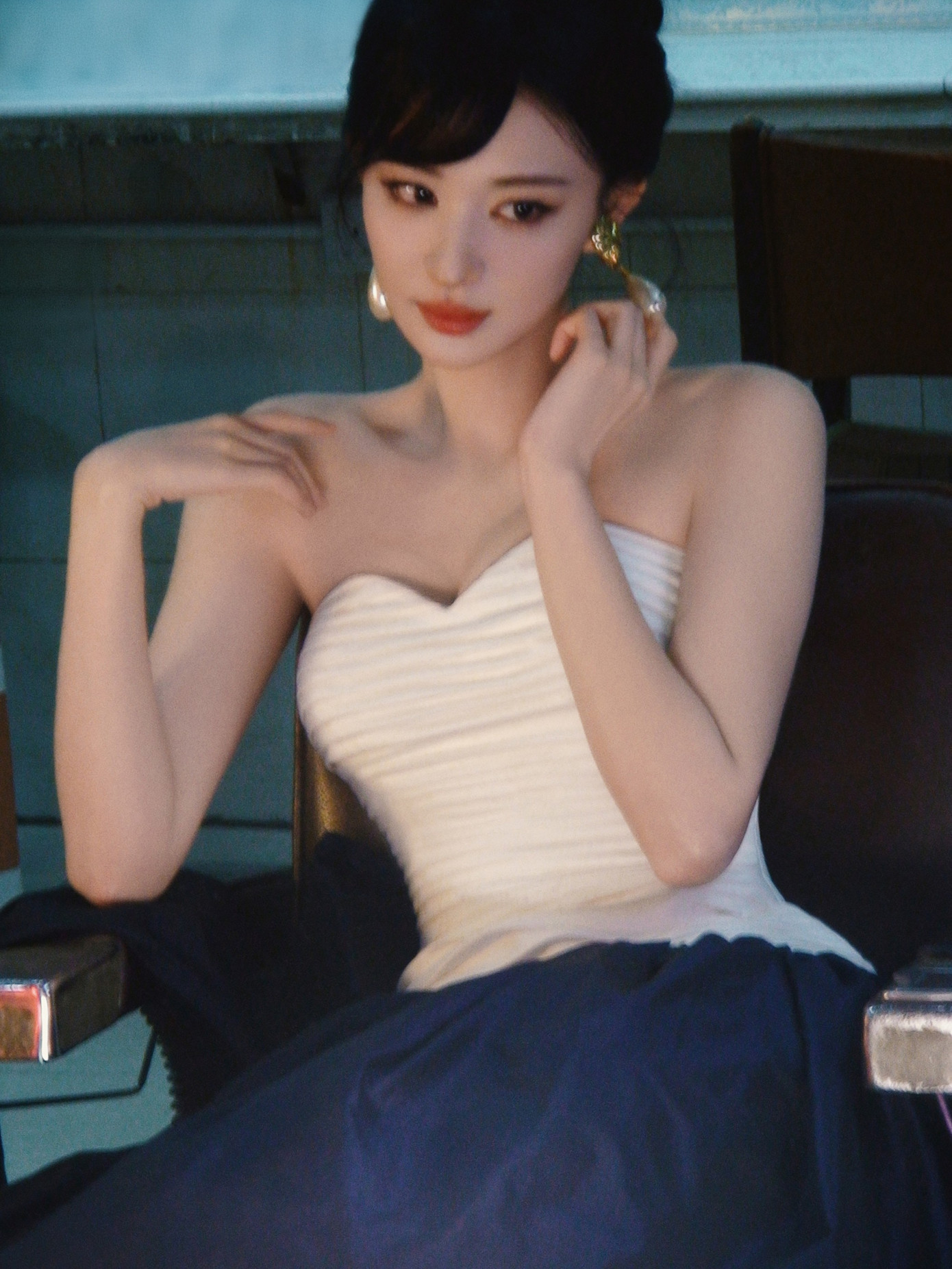 Thời điểm chịu nhiều áp lực Vương Sở Nhiên cùng biểu cảm gây tranh cãi