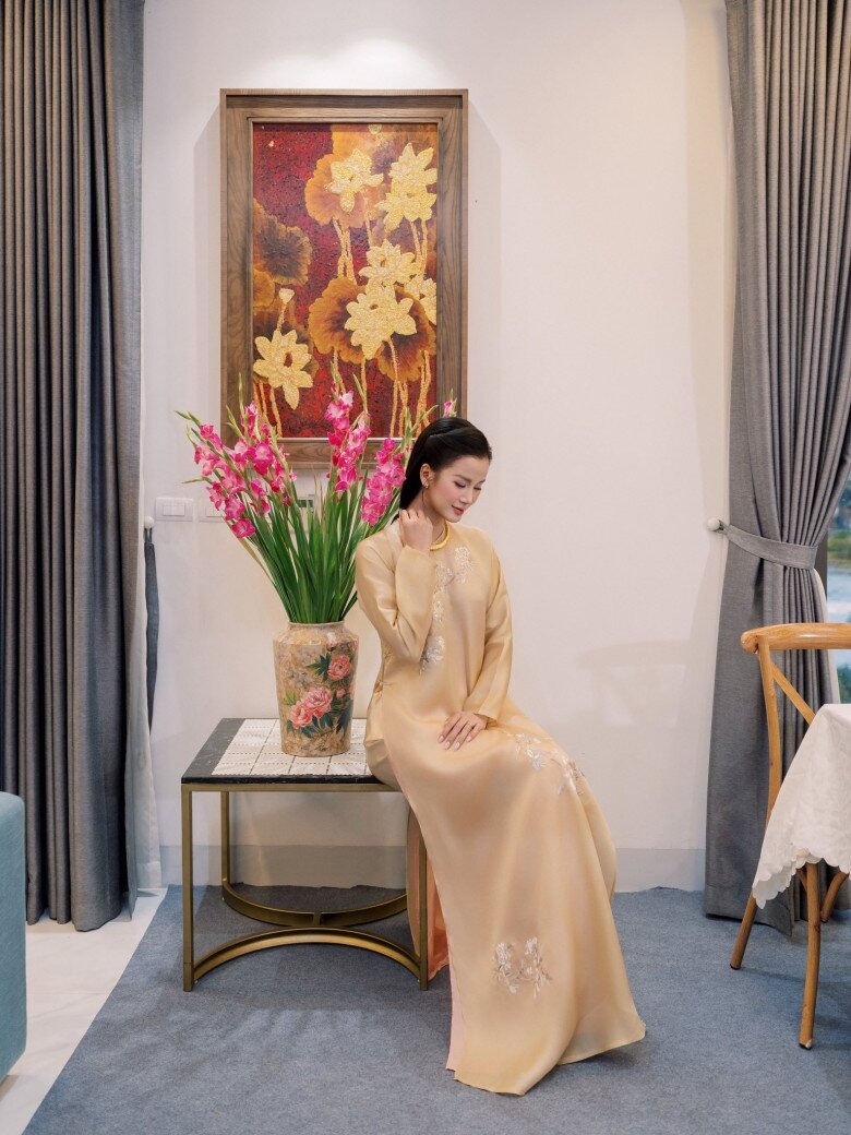 Góc nội thất pha trộn nét truyền thống và hiện đại Góc phòng thể hiện sự hòa quyện giữa truyền thống và hiện đại