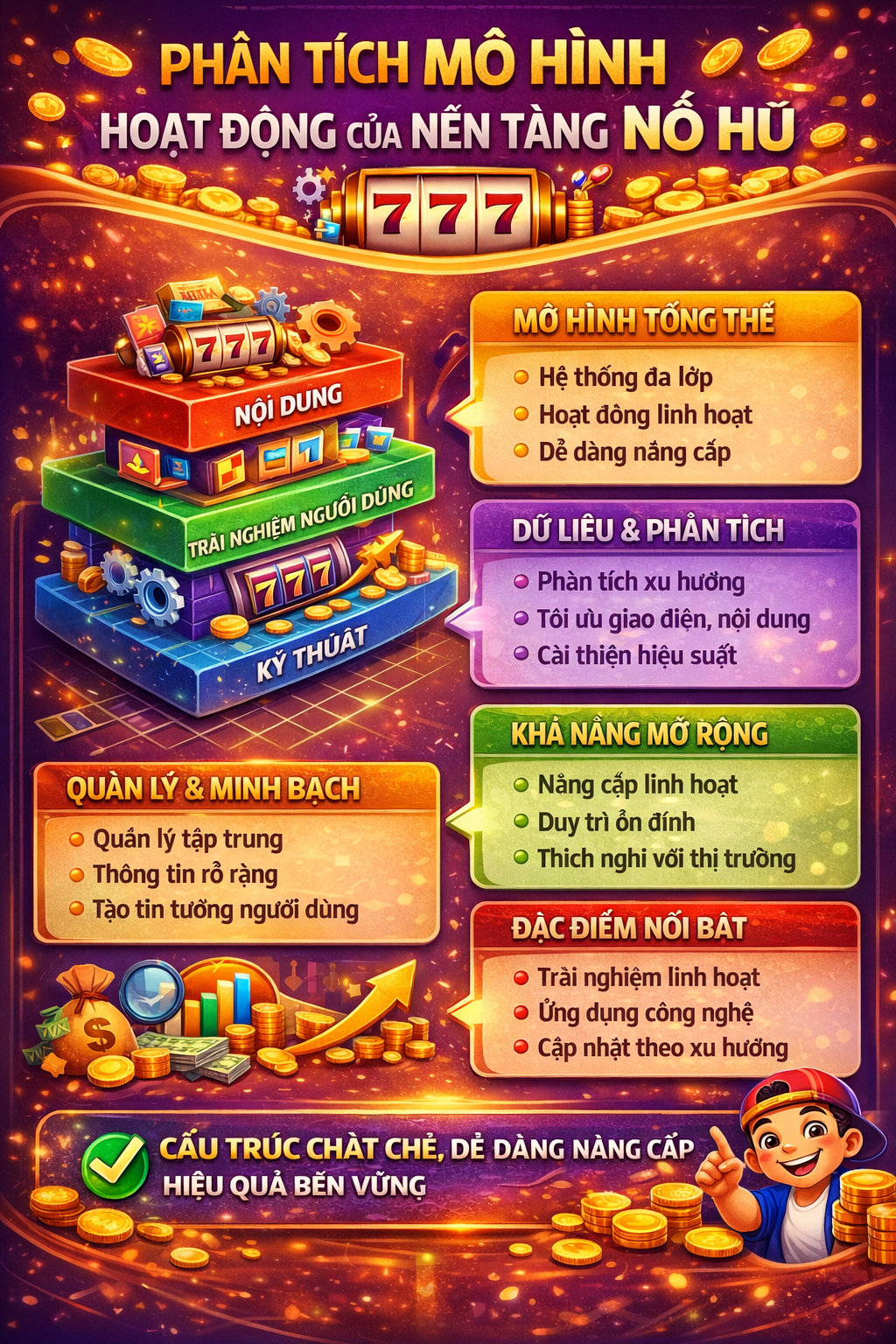 Mô hình hoạt động nền tảng Nổ Hũ